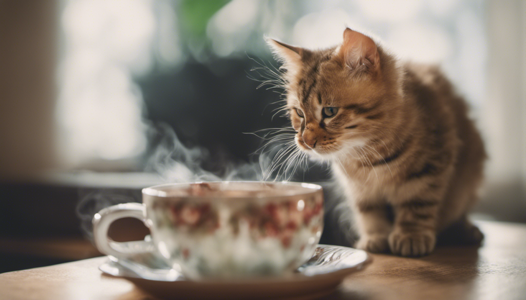 Cats and Tea: Can They Drink It?