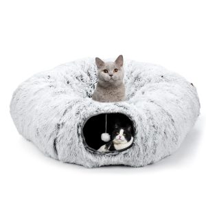 HAITRAL Cat Tunnel Bed