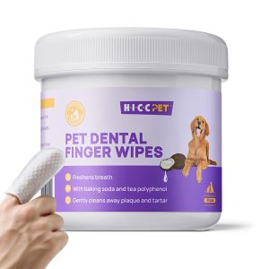HICC PET Wider Teeth Cleaning Wipes