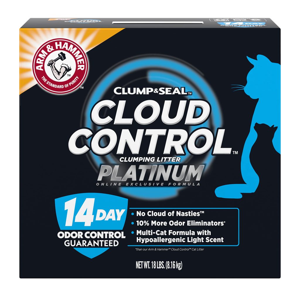 Cloud Control Platinum Multi-Cat Clumping Cat Litter