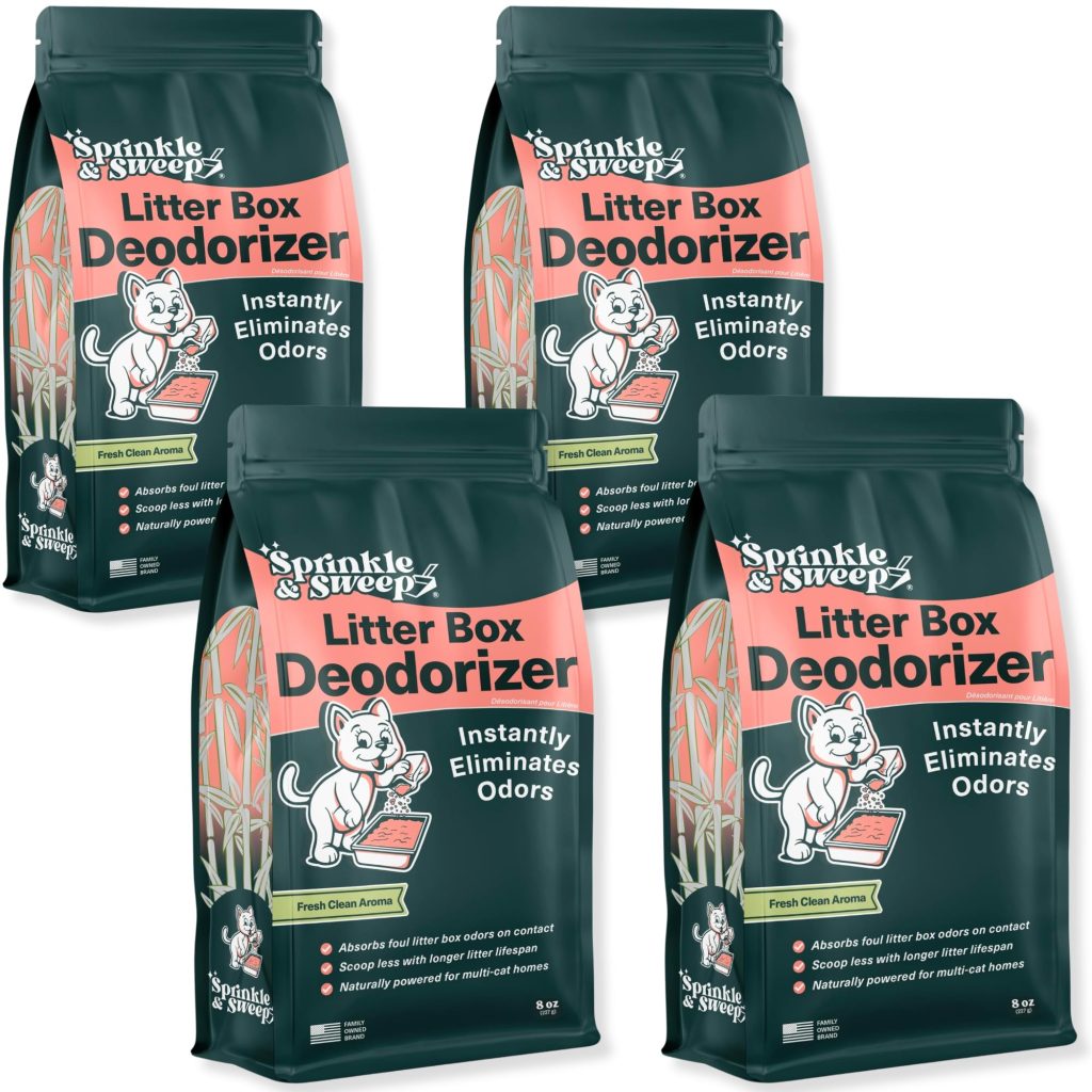 Sprinkle & Sweep Litter Box Deodorizer
