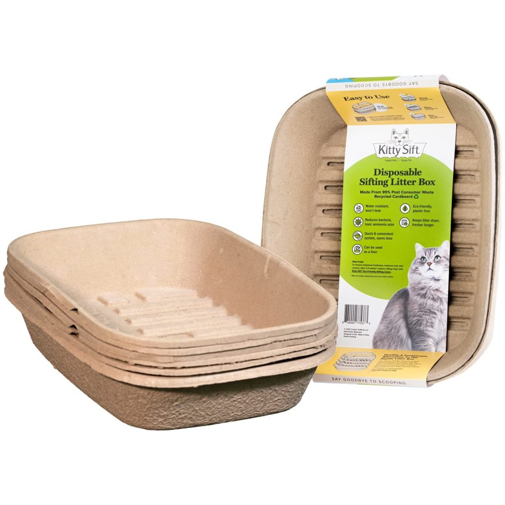 Kitty Sift Disposable Cat Litter Box