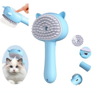 Cloud Care 4 in 1 Steamy Cat Brush