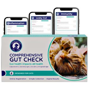 Innovative Pet Lab Cat Gut Health Test Kit - Comprehensive at-Home Digestive Evaluation for Cats - Fast Digital Results, Expert Panel Insights