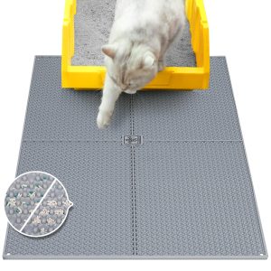 FAFAMOSTA Honeycomb Cat Litter Mat